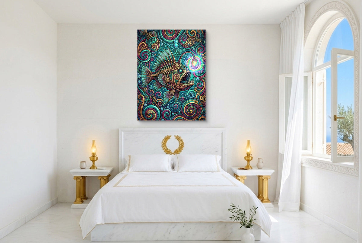 Anglerfish's Beacon - Luxury Wall Art