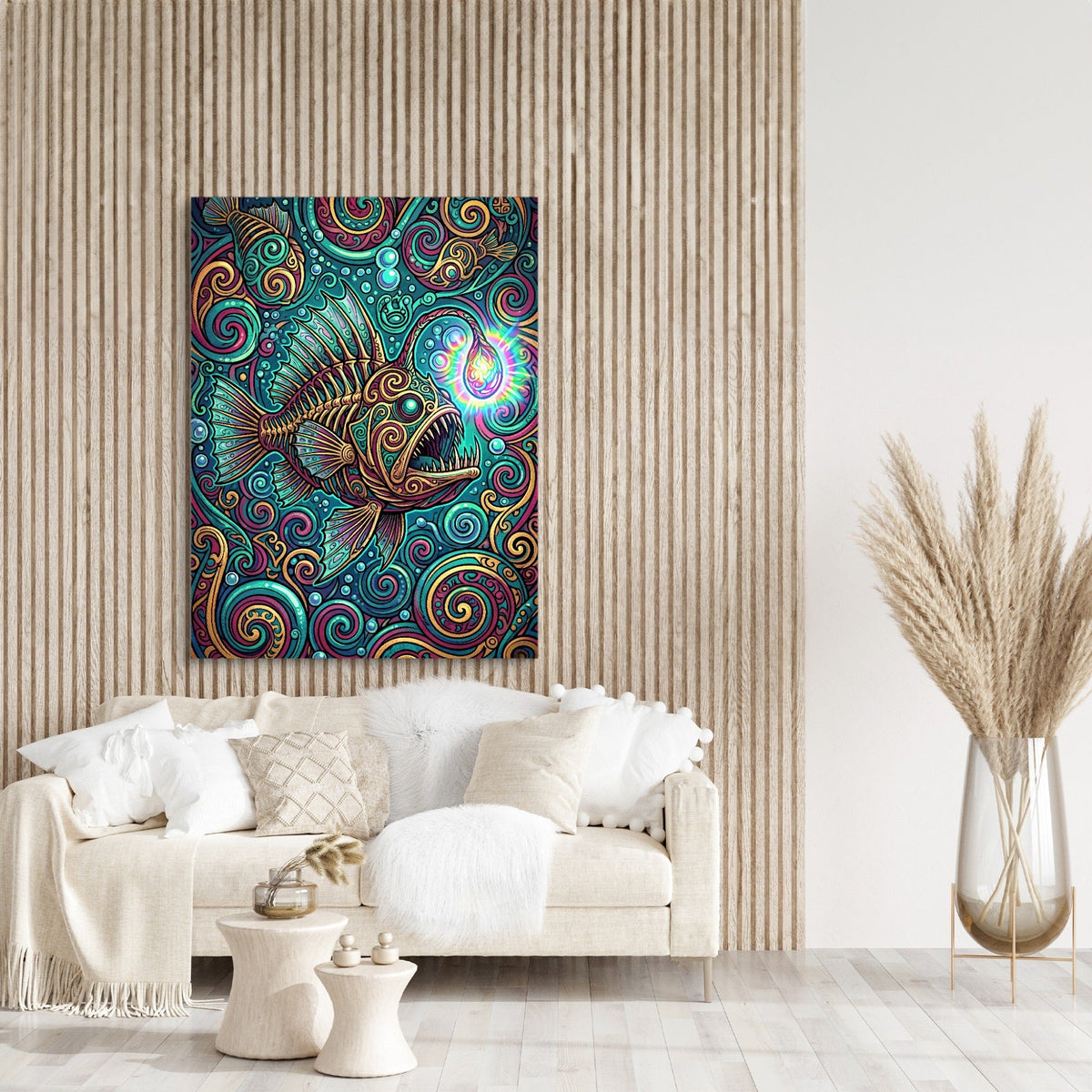 Anglerfish's Beacon - Luxury Wall Art