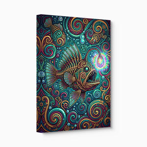 Anglerfish's Beacon - Luxury Wall Art