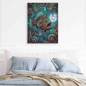 Anglerfish's Beacon - Luxury Wall Art