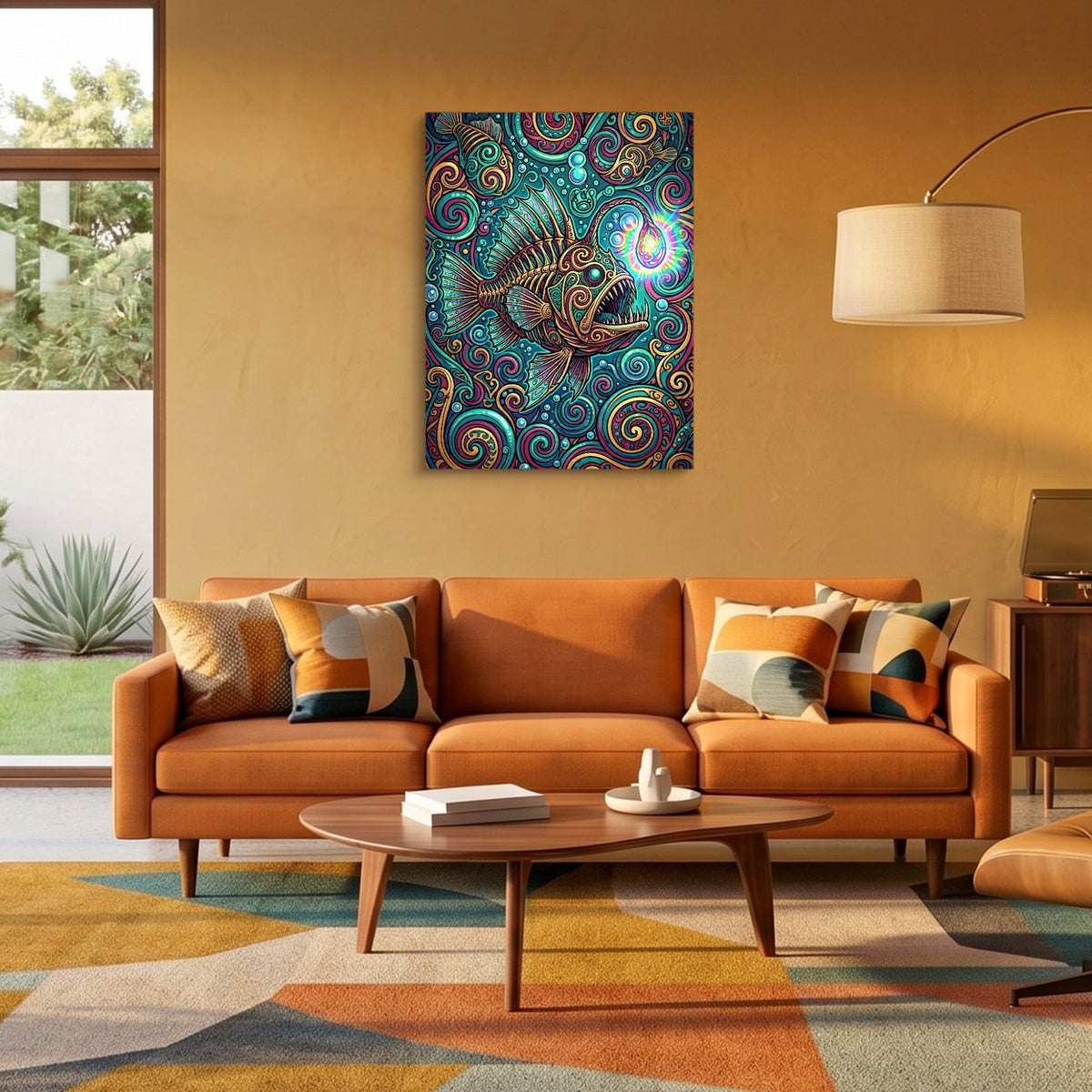 Anglerfish's Beacon - Luxury Wall Art