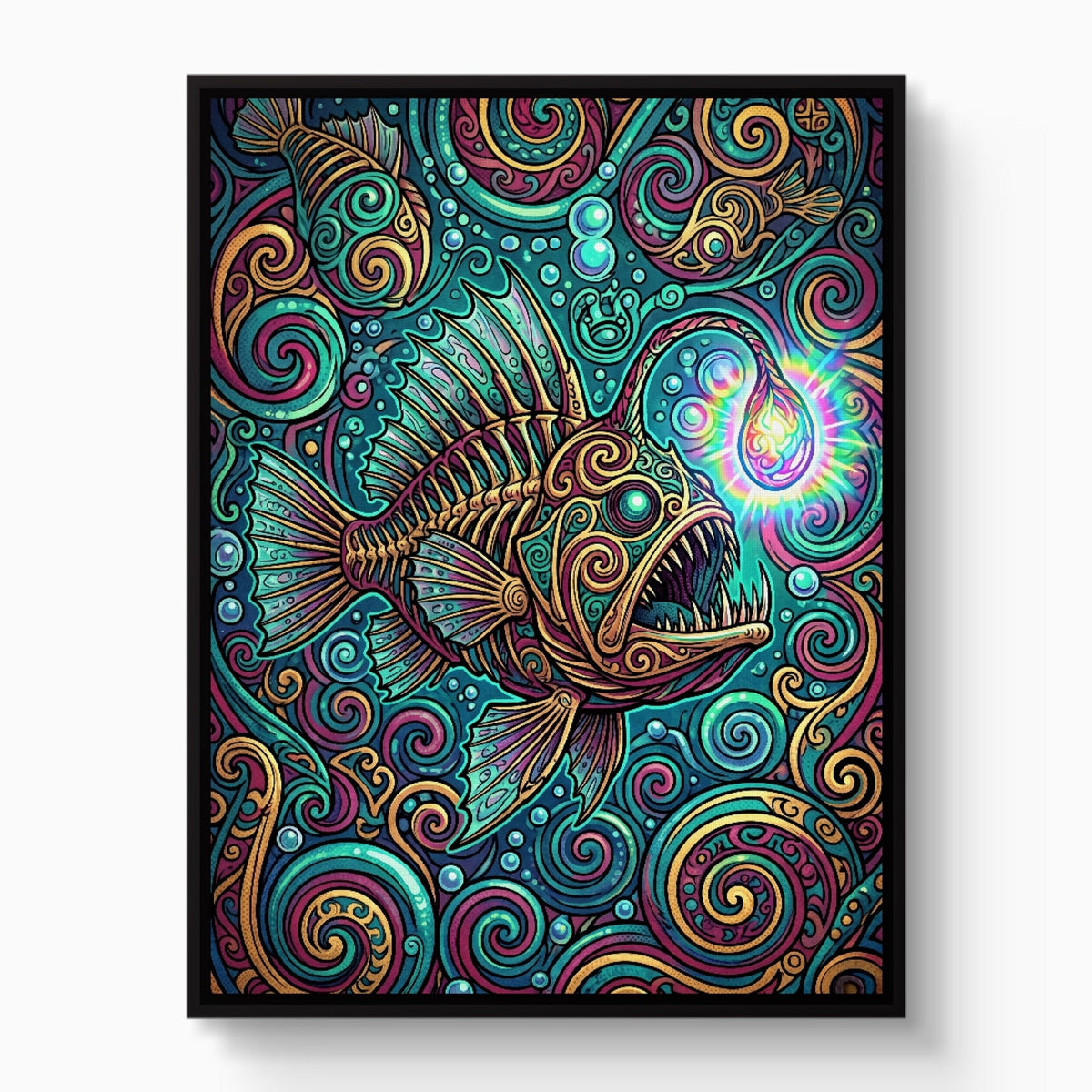 Anglerfish's Beacon - Luxury Wall Art