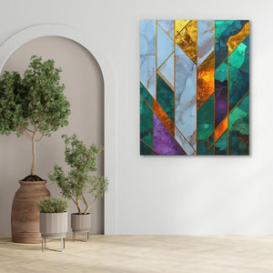 Angular Ascent - Luxury Wall Art