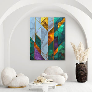 Angular Ascent - Luxury Wall Art