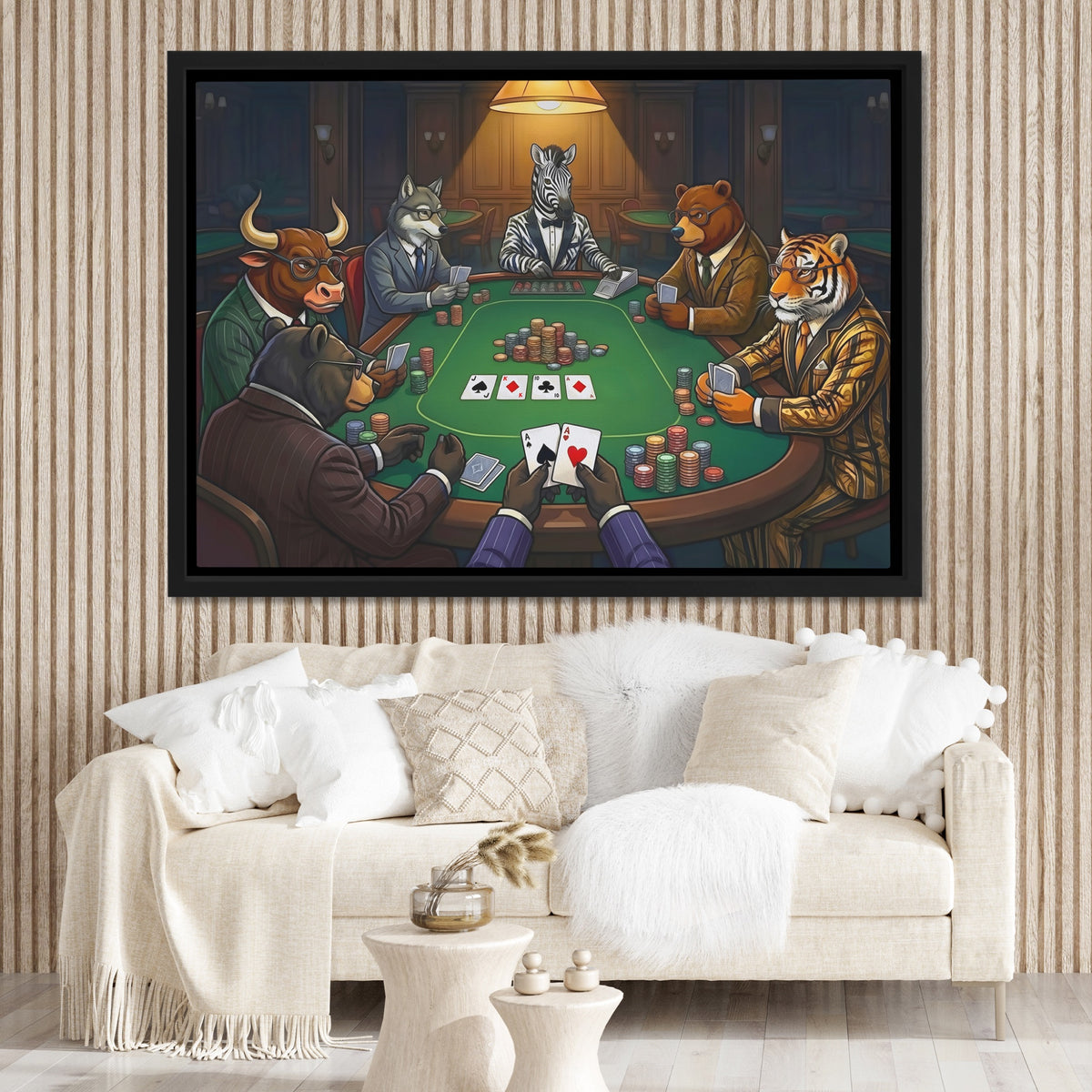 Animal Poker Night — Animal Poker Night Lux Plain Room 15