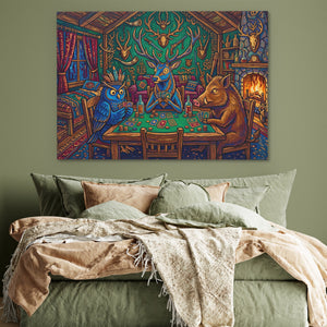 Animals High Stakes — Animals High Stakes Green Bedroom 59