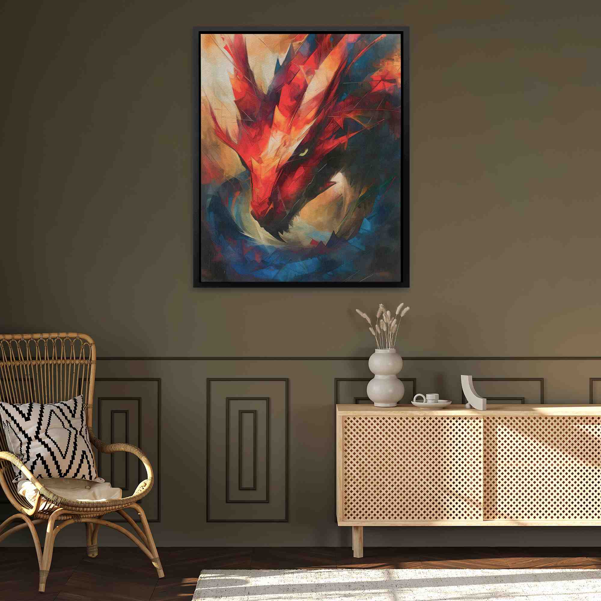 Anime Dragon - Luxury Wall Art