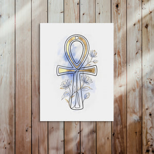 Ankh Golden Lotus — ankh golden lotus sq bed 2 wood panel 1port flush print