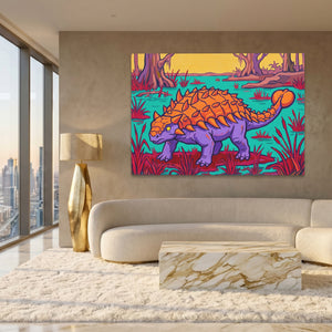Ankylosaurus Swamp Guardian — Ankylosaurus Swamp Guardian White Gold Lux Land 223