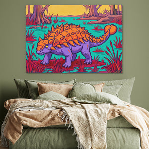 Ankylosaurus Swamp Guardian — Ankylosaurus Swamp Guardian Green Bedroom 61
