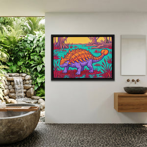Ankylosaurus Swamp Guardian — Ankylosaurus Swamp Guardian Outdoor Bathroom Land 169