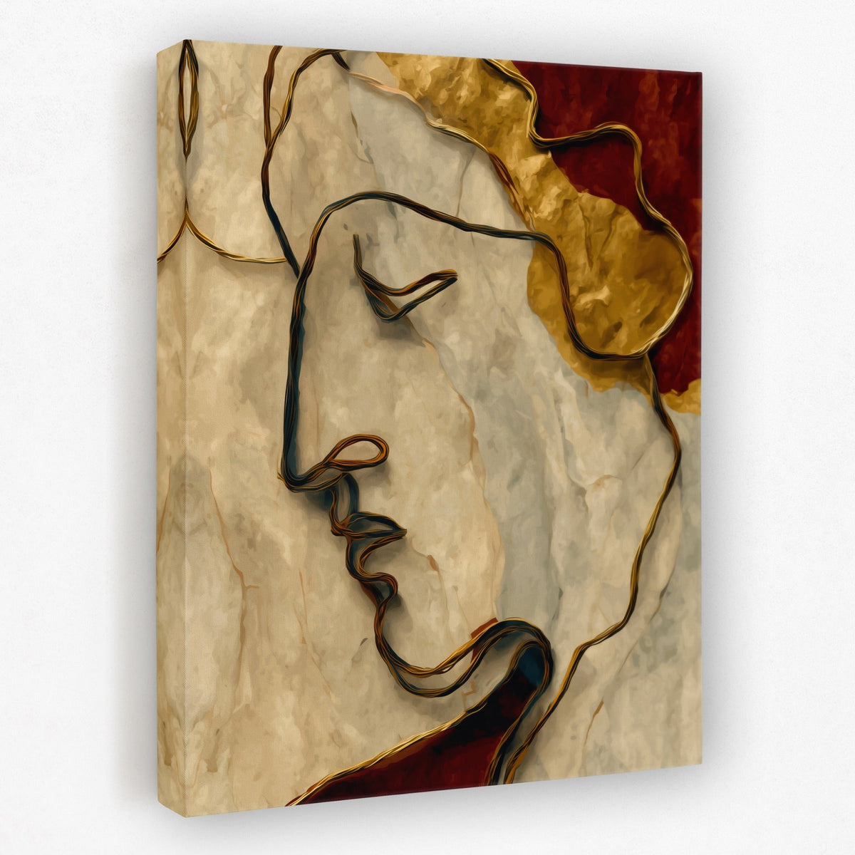 Antique Profile Line - Luxury Wall Art