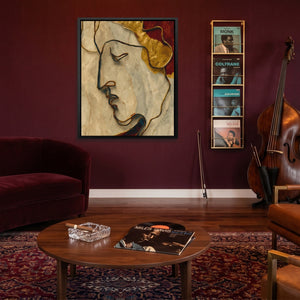 Antique Profile Line - Luxury Wall Art