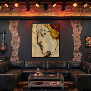 Antique Profile Line - Luxury Wall Art