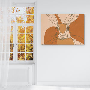 Antlered Spirit Rising - Luxury Wall Art