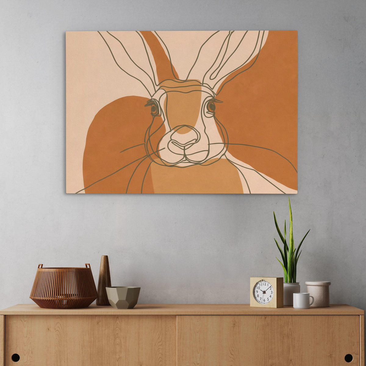 Antlered Spirit Rising - Luxury Wall Art