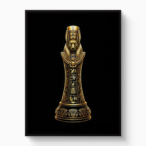 Anubis Golden Sovereign — anubis golden sovereign white studio framed black