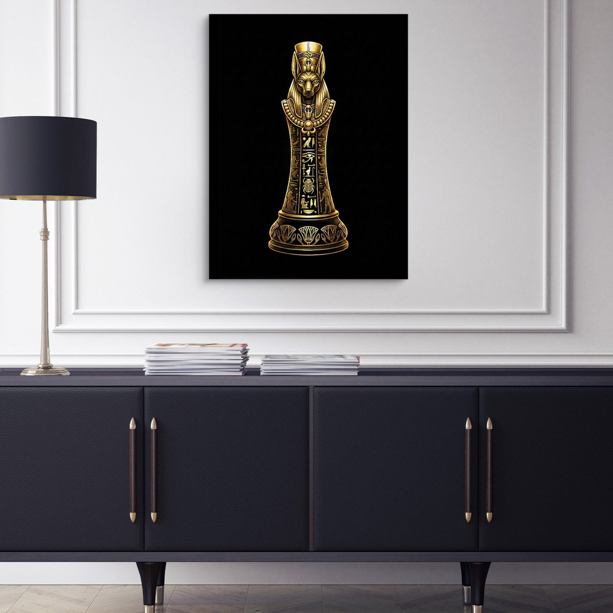 Anubis Golden Sovereign — anubis golden sovereign sq blue cabinet 1port flush print