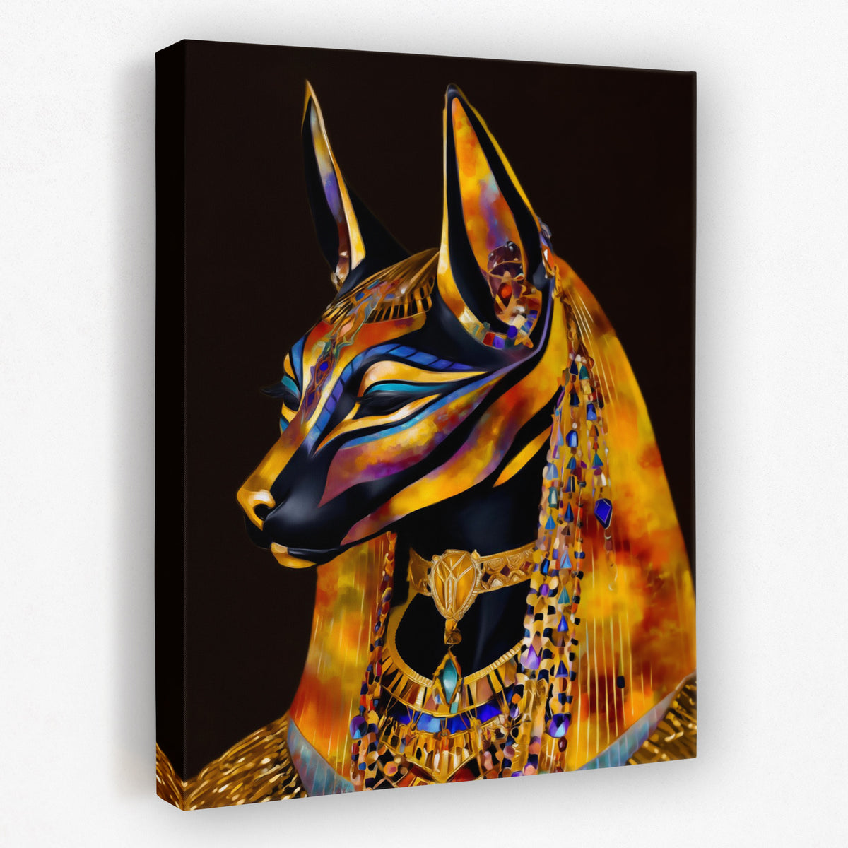 Anubis Golden Throne