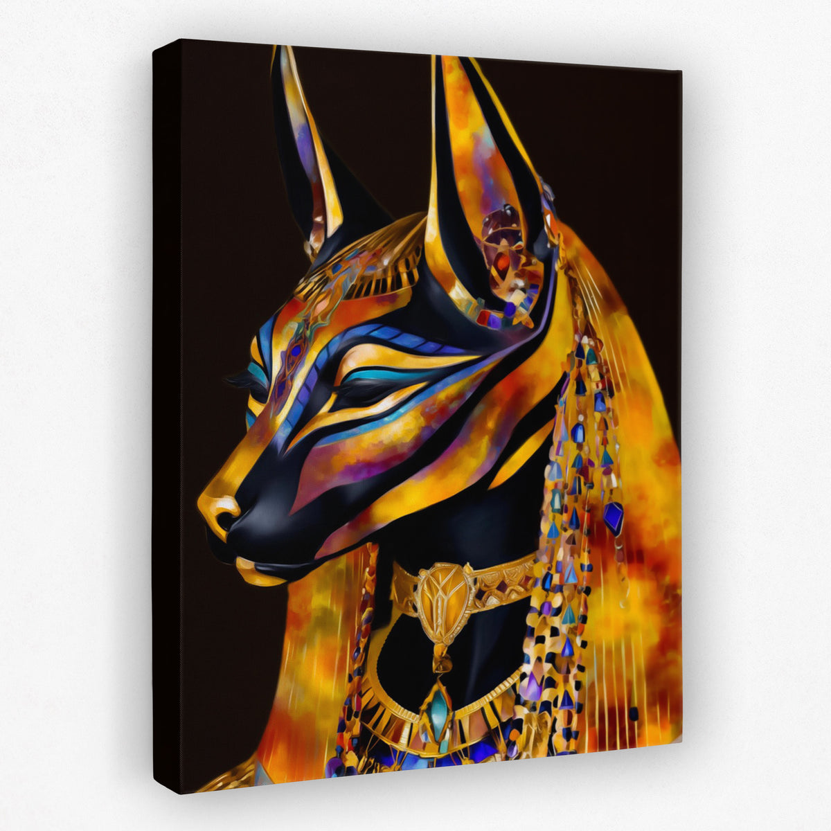 Anubis Golden Throne