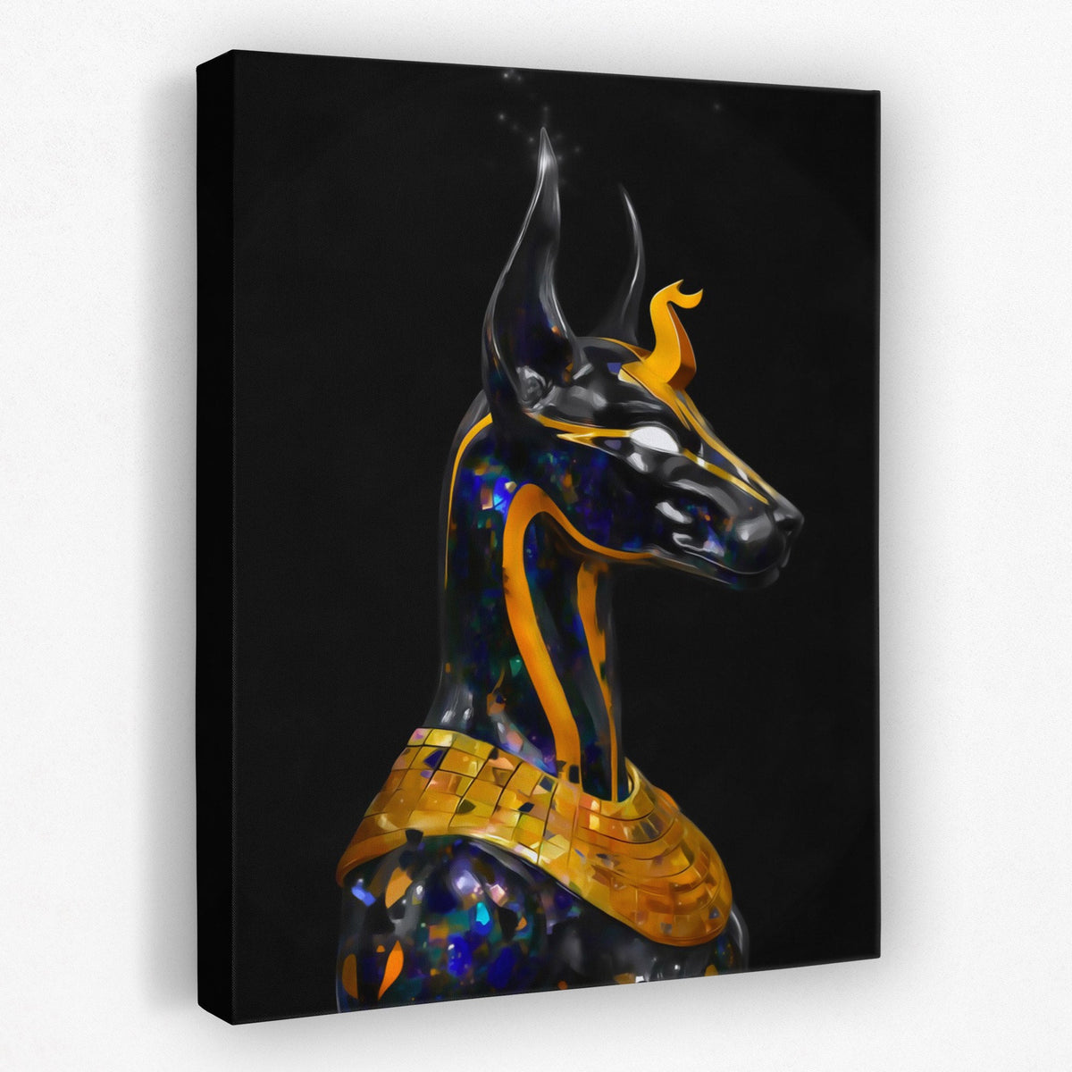Anubis in Crystal - Luxury Wall Art