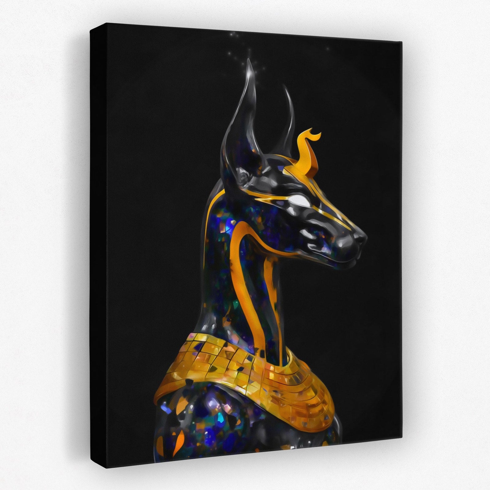 Anubis in Crystal - Luxury Wall Art