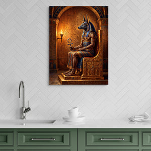 Anubis Judgment Seat - Luxury Wall Art