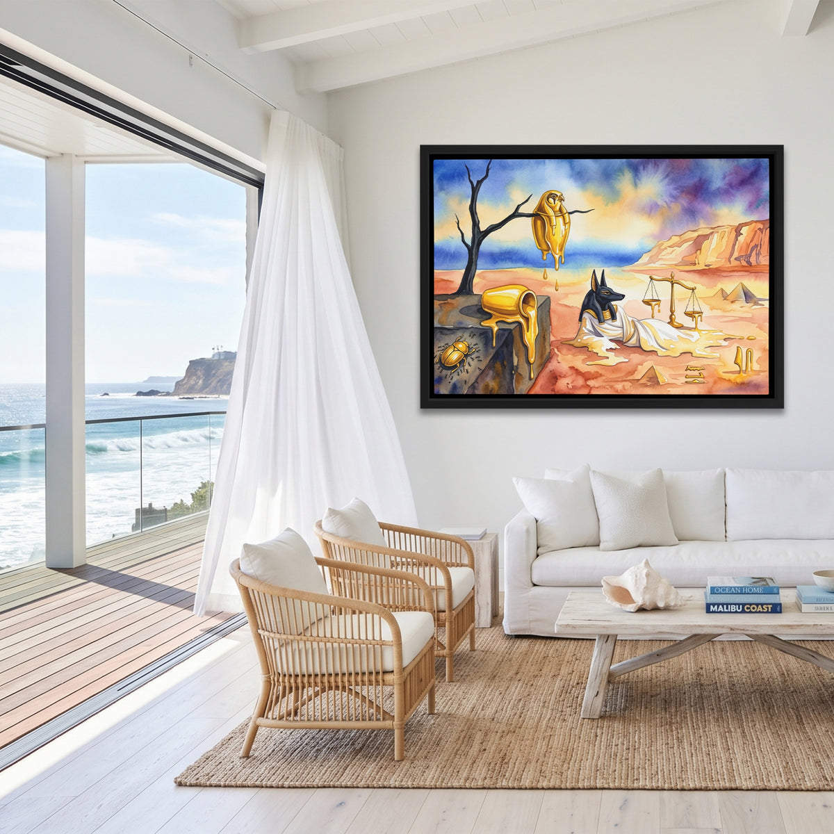 Anubis Melting Desert — Anubis Melting Desert Malibu Beach Land 169