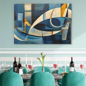 Aqua Dreamscape - Luxury Wall Art