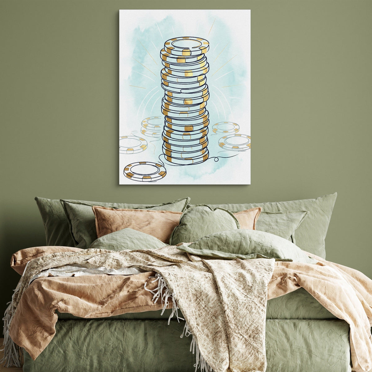 Aqua Wager - Luxury Wall Art