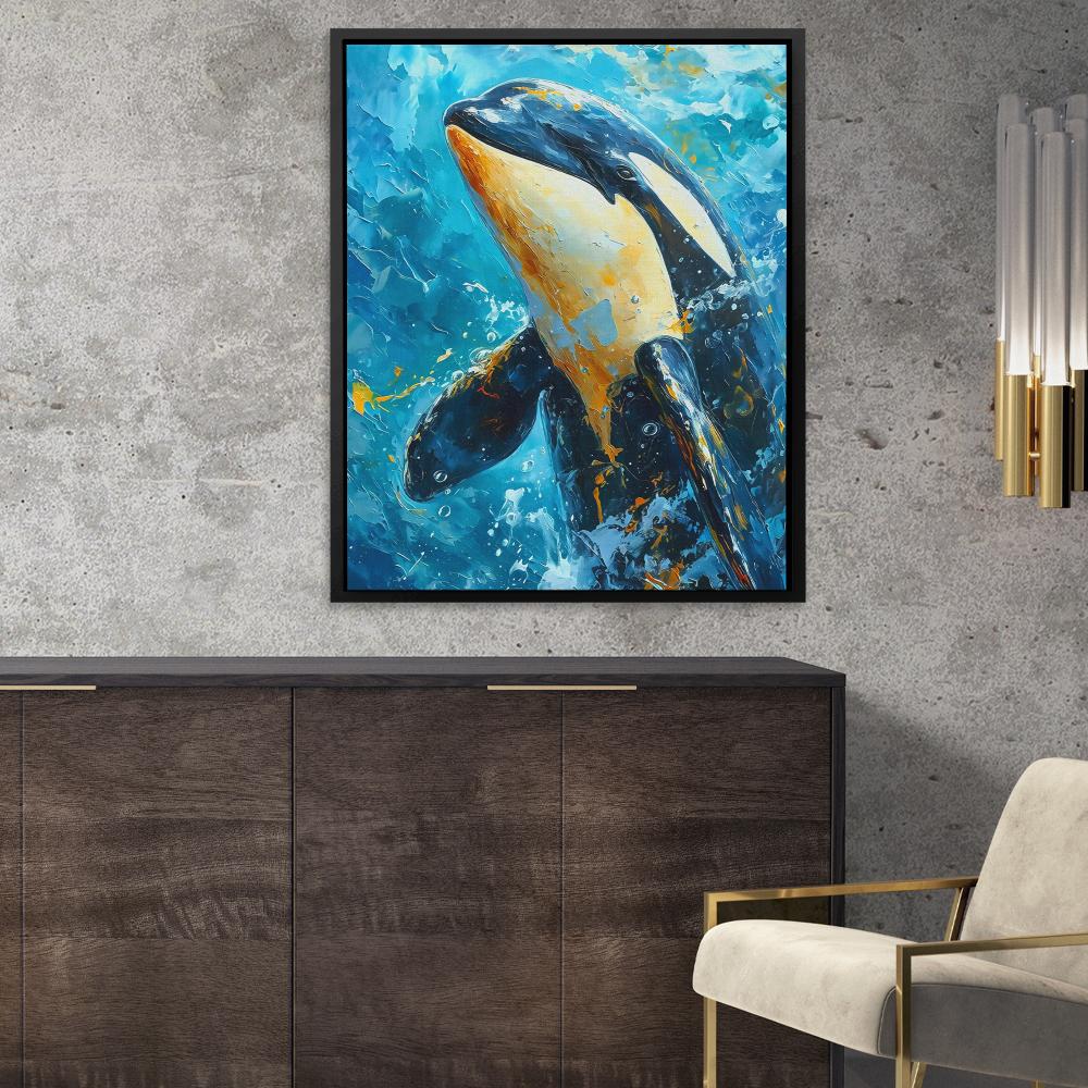 Aquatic Grace - Luxury Wall Art
