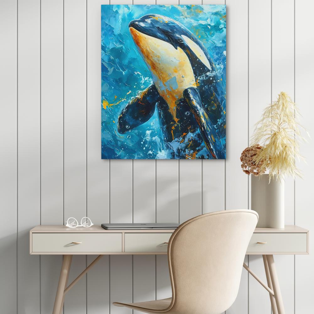 Aquatic Grace - Luxury Wall Art