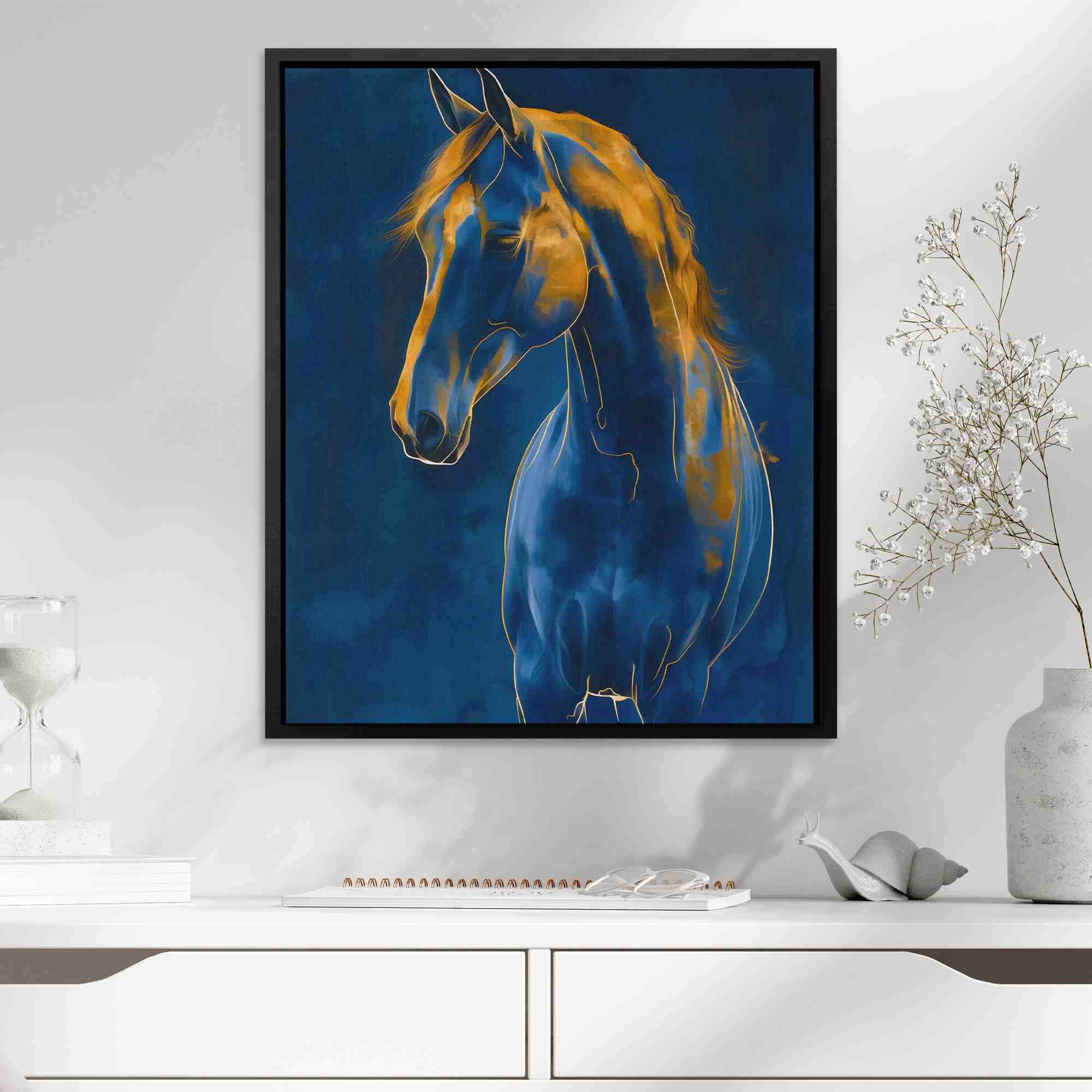 Arabian Blue - Luxury Wall Art