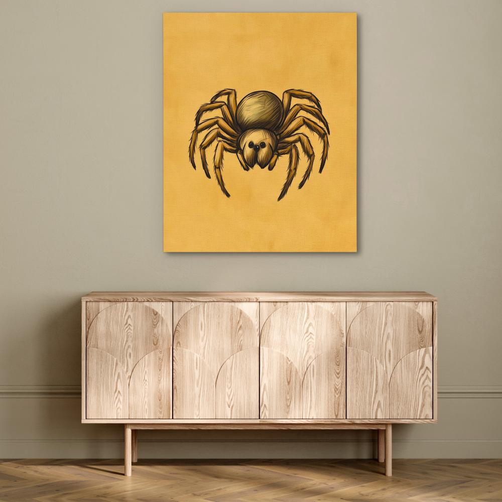 Arachnid Doodle - Luxury Wall Art