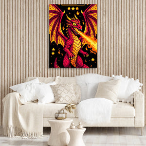 Arcade Blaze - Luxury Wall Art