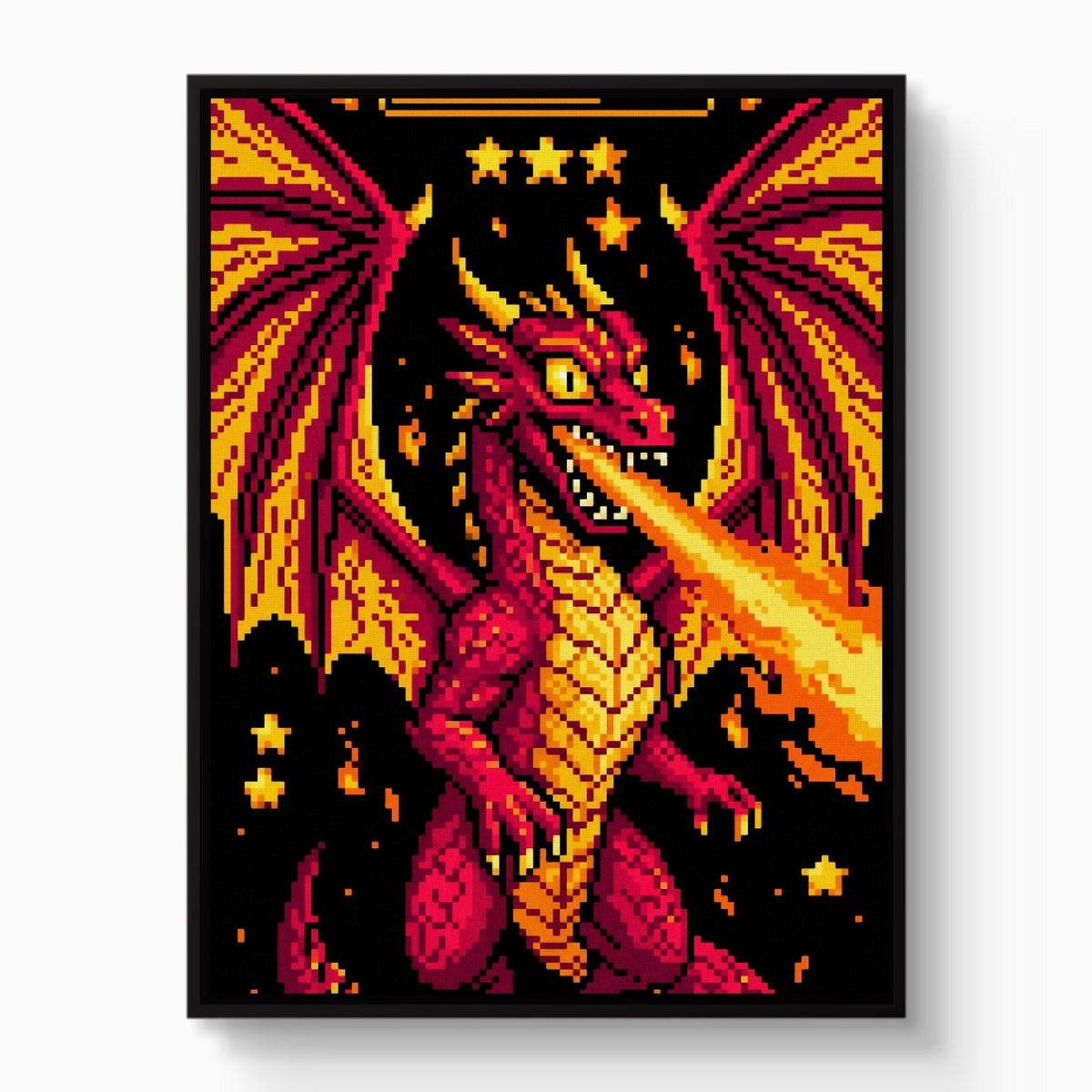 Arcade Blaze - Luxury Wall Art