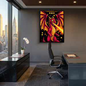 Arcade Blaze - Luxury Wall Art