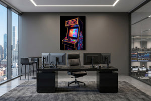 Arcade Dragon Play - Luxury Wall Art