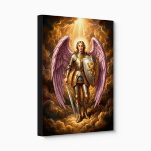 Archangel's Vigil — archangel's vigil angled flush print