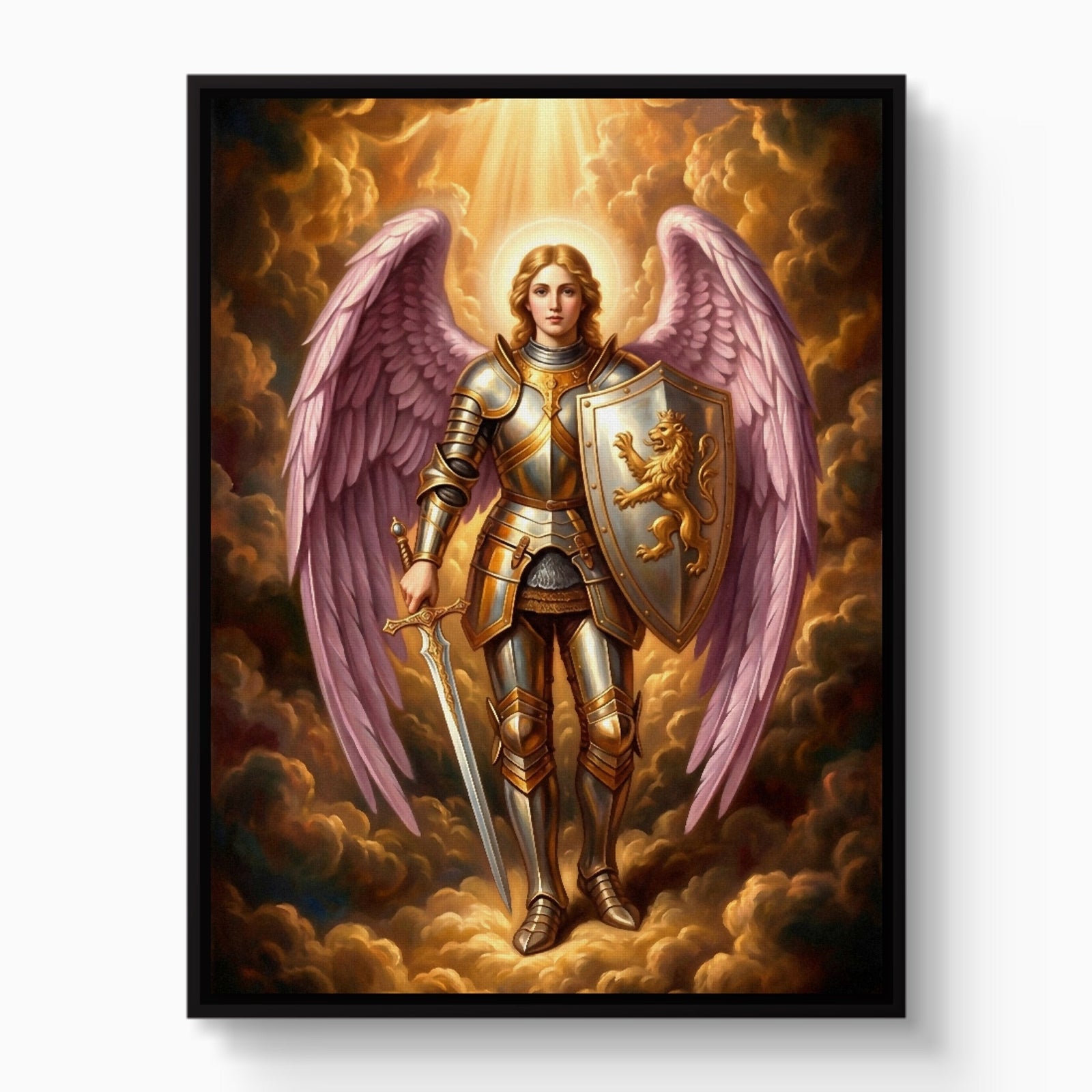 Archangel's Vigil - Luxury Wall Art