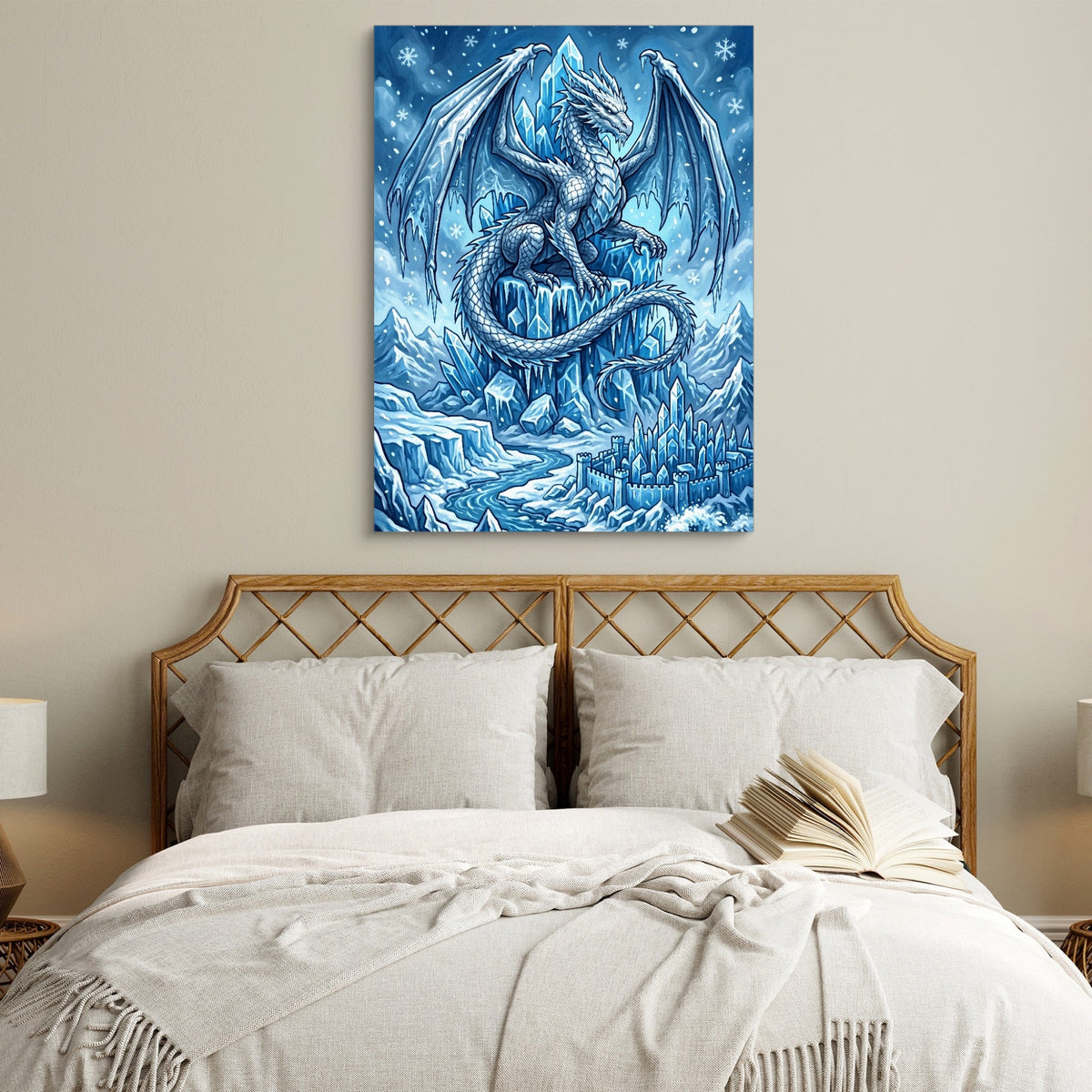 Arctic Dragon - Luxury Wall Art