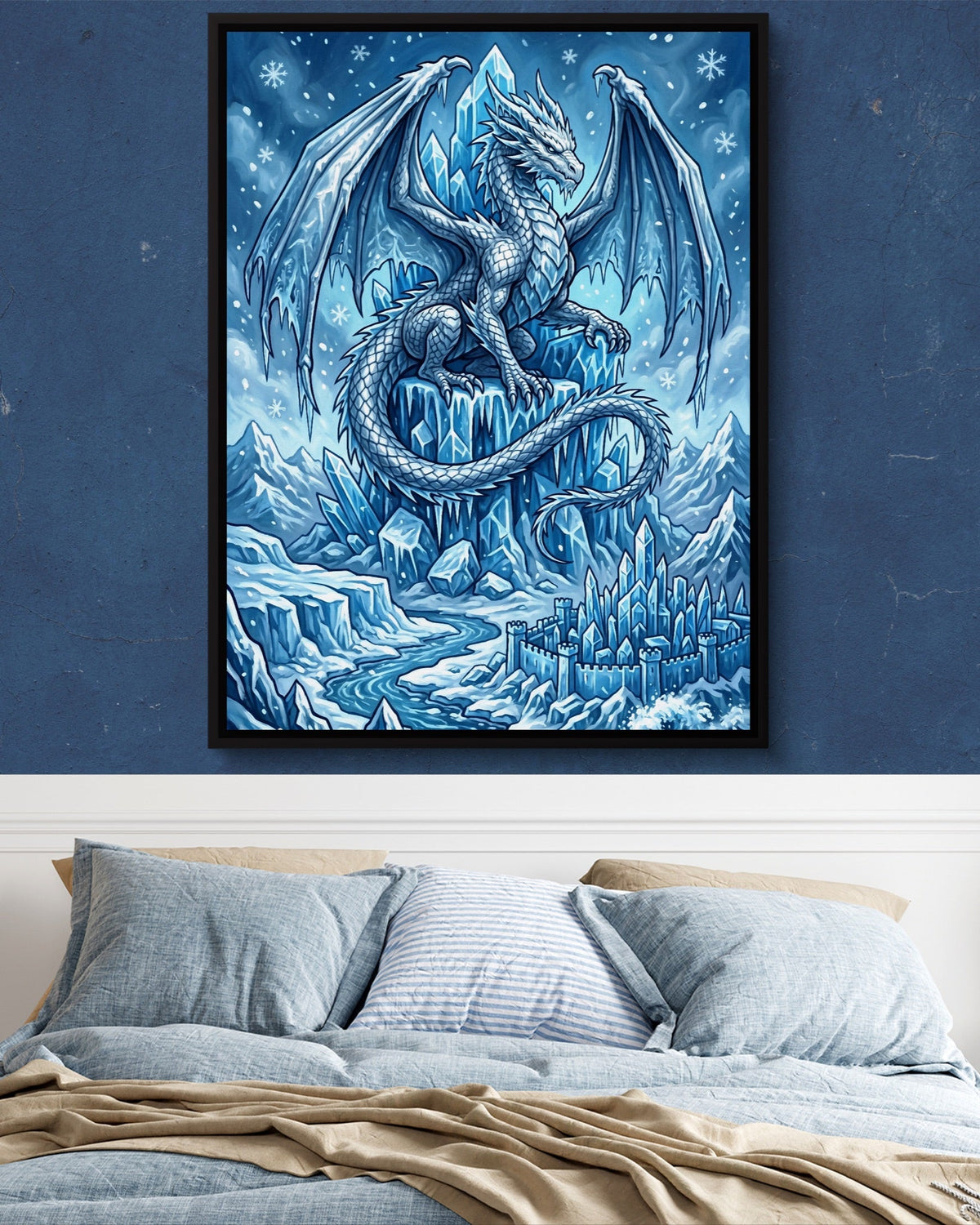 Arctic Dragon - Luxury Wall Art