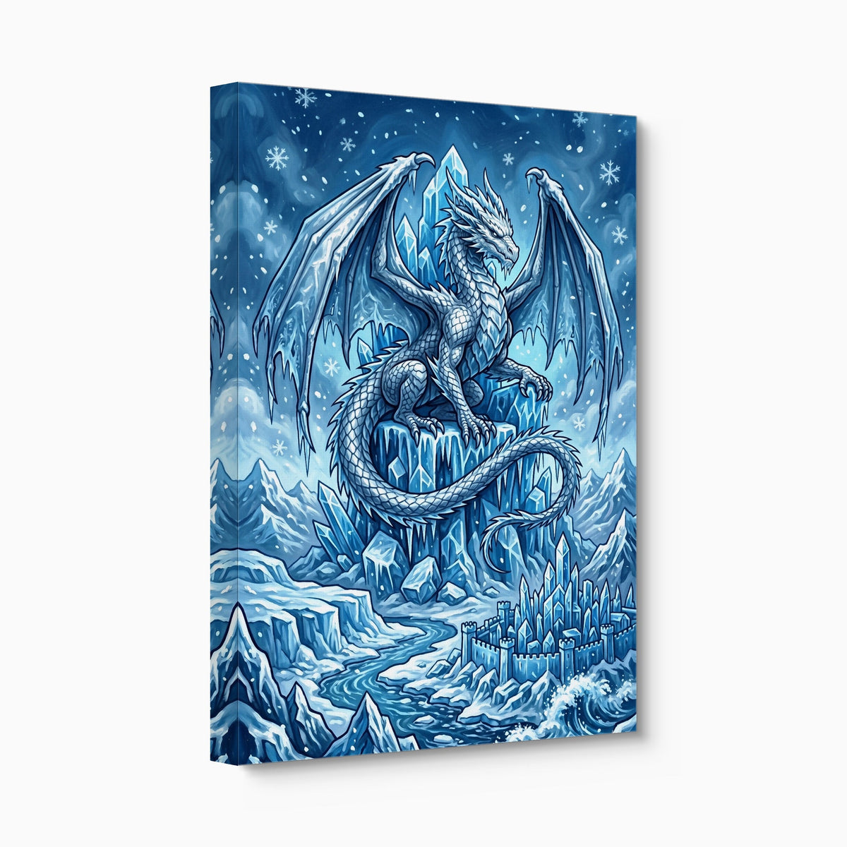 Arctic Dragon - Luxury Wall Art