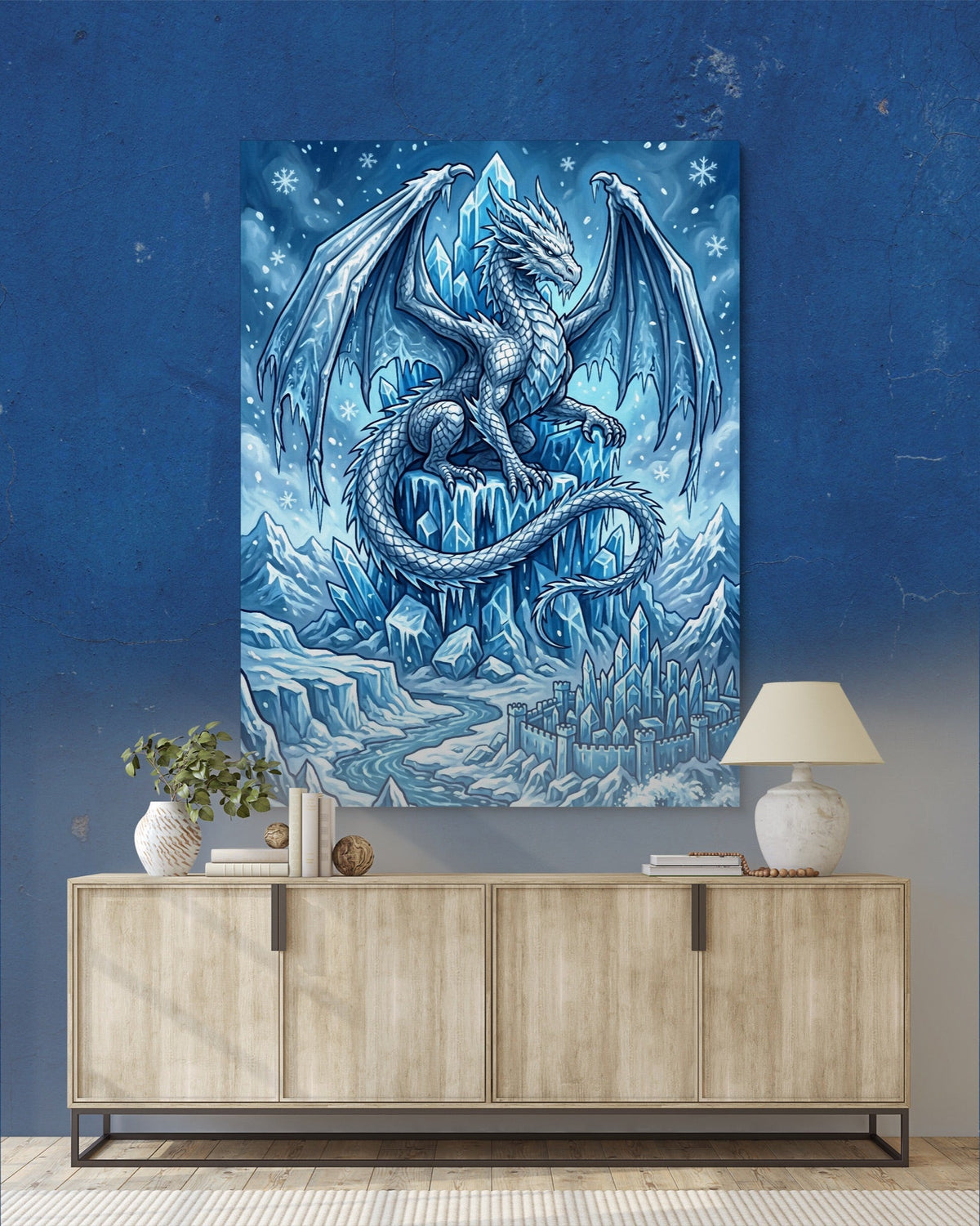 Arctic Dragon - Luxury Wall Art