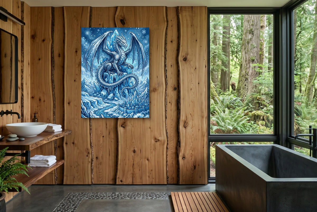Arctic Dragon - Luxury Wall Art