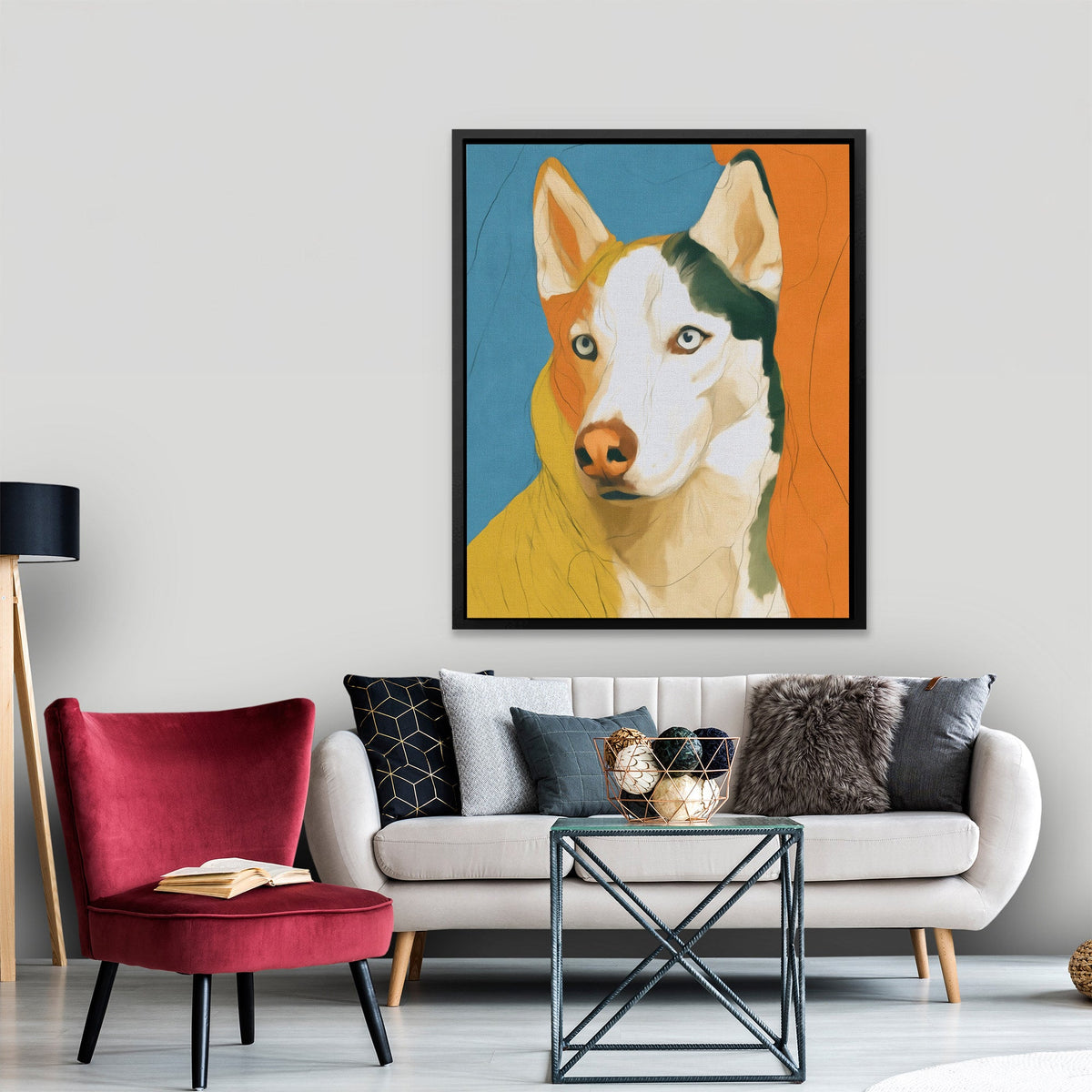 Arctic Dual Eyes - Luxury Wall Art
