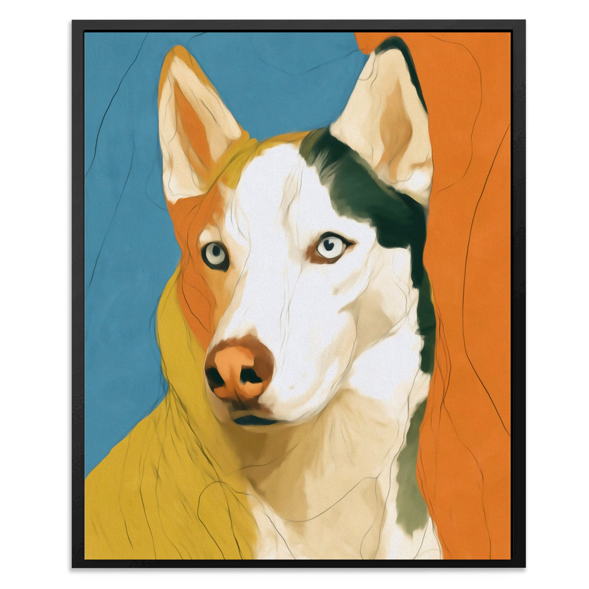 Arctic Dual Eyes - Luxury Wall Art