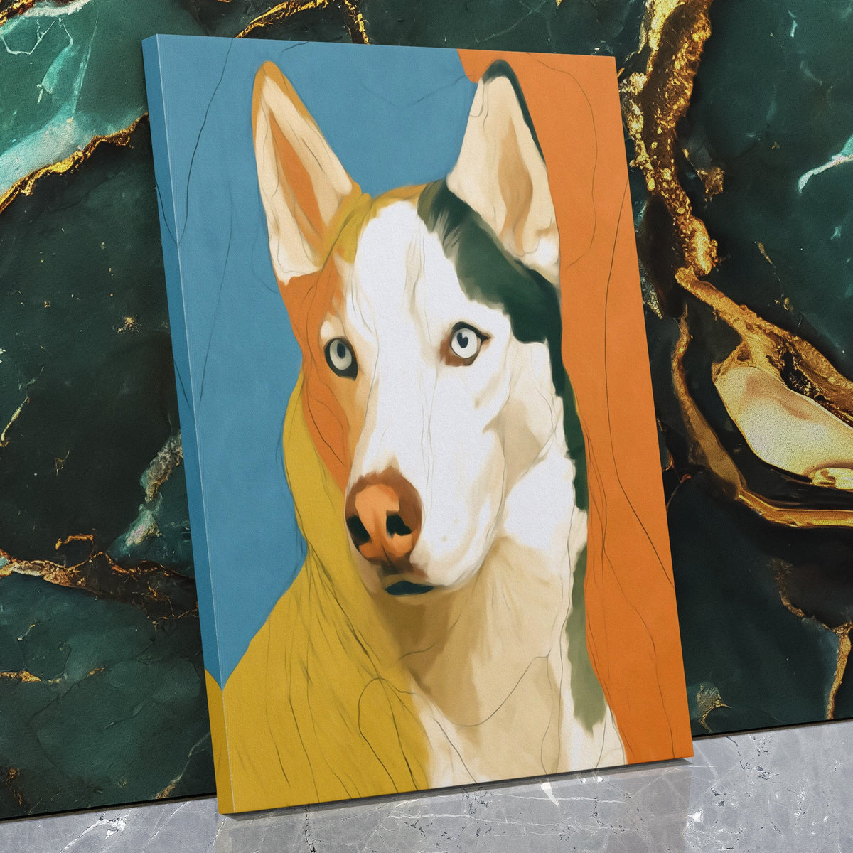 Arctic Dual Eyes - Luxury Wall Art