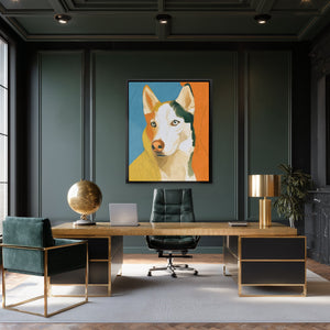 Arctic Dual Eyes - Luxury Wall Art