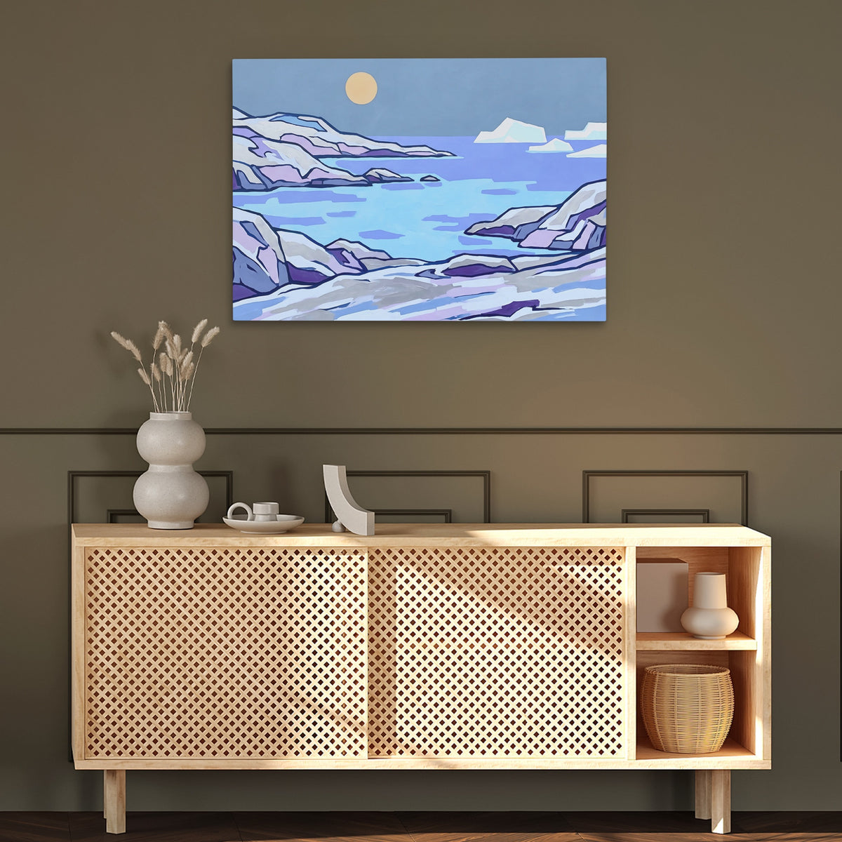 Arctic Iceberg Dusk — Arctic Iceberg Dusk Hallway Luxury 80